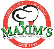Maxim's Pizza Logo