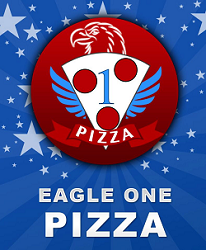 Eagle One Pizza logo