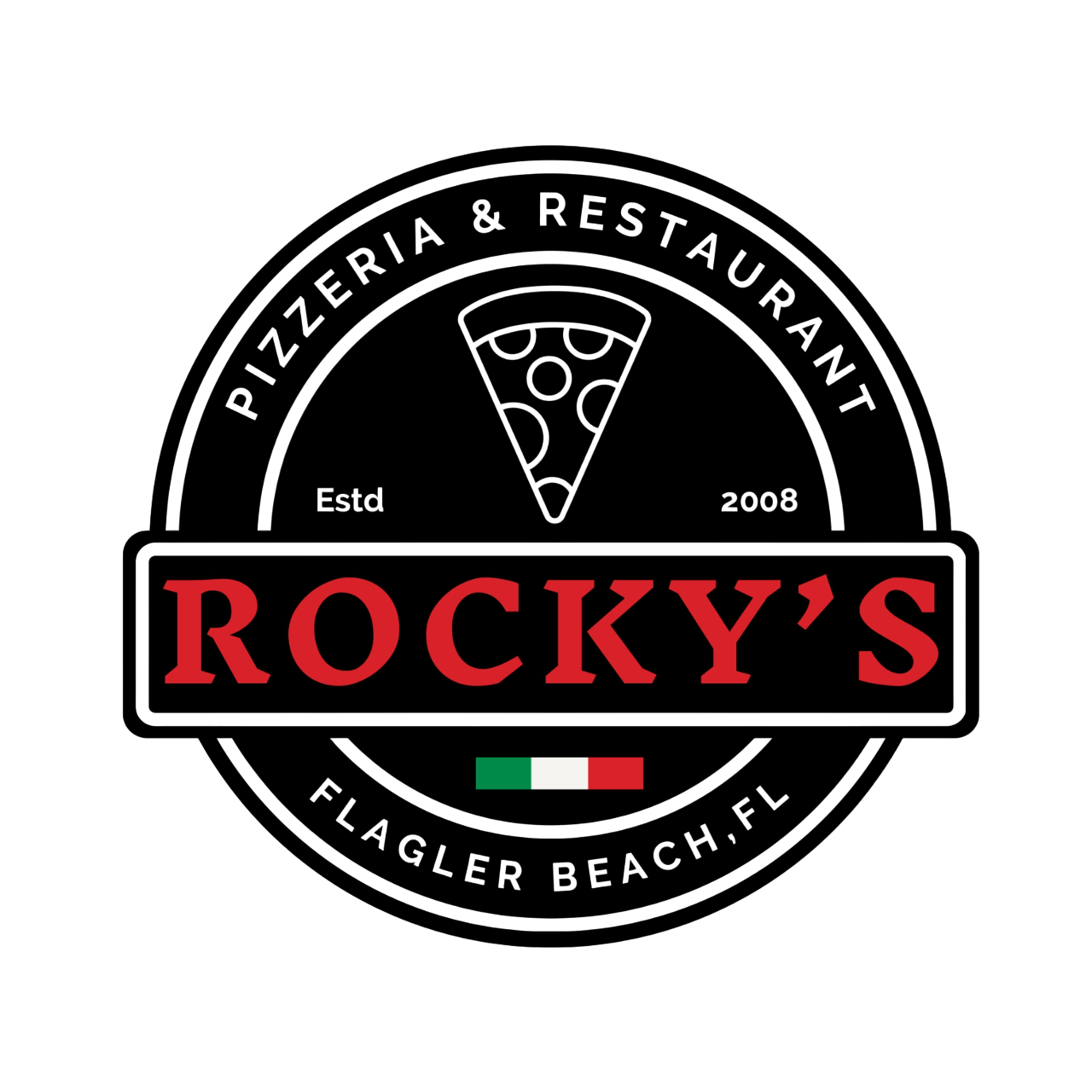 Rocky's Pizzeria & Restaurant Logo