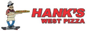 Hank's West Pizza Logo