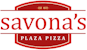 Savona's Plaza Pizza logo
