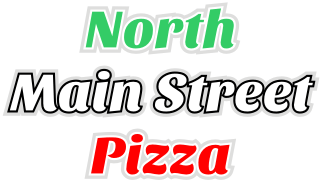 North Main Street Pizza Logo