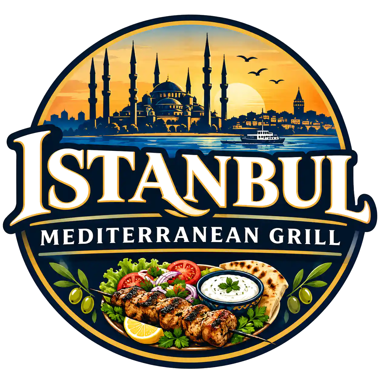 Istanbul Mediterranean Grill logo