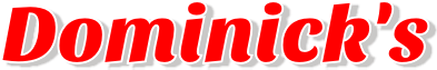 Dominick's Pizza and Italian Food logo