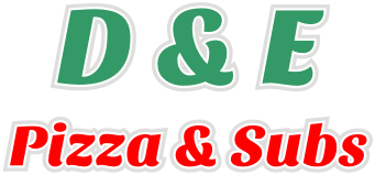 D & E Pizza & Subs Logo