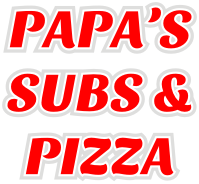 Papa's Subs & Pizza Logo