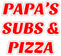 Papa's Subs & Pizza logo
