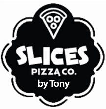 Slices Pizza by Tony Logo