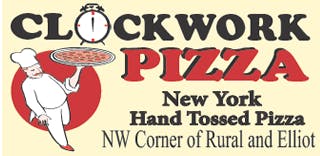 Clockwork Pizza Logo