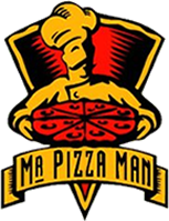 Mr Pizza Man logo