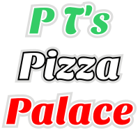 P T's Pizza Palace Logo