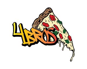 4 Bros Pizza logo