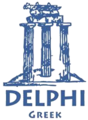 Delphi Greek logo
