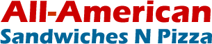 All American Sandwiches N Pizza logo