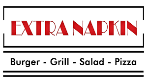 Extra Napkin Burger-Grill-Salad-Pizza logo