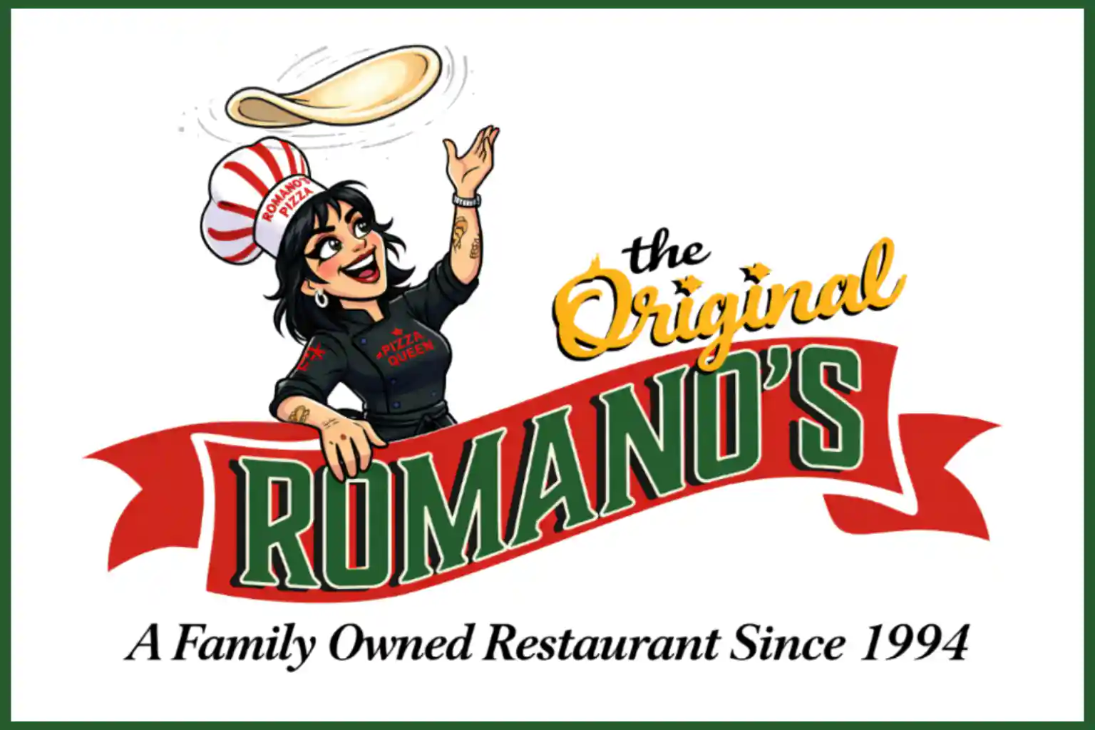 The Original Romano's Pizza of Dracut logo