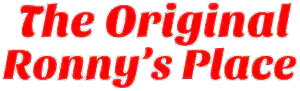 The Original Ronny's Place logo