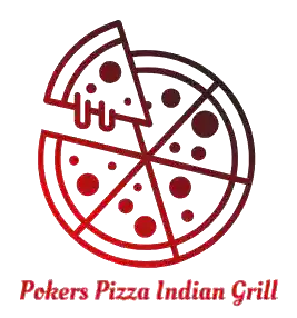 Pokers Pizza Indian Grill logo