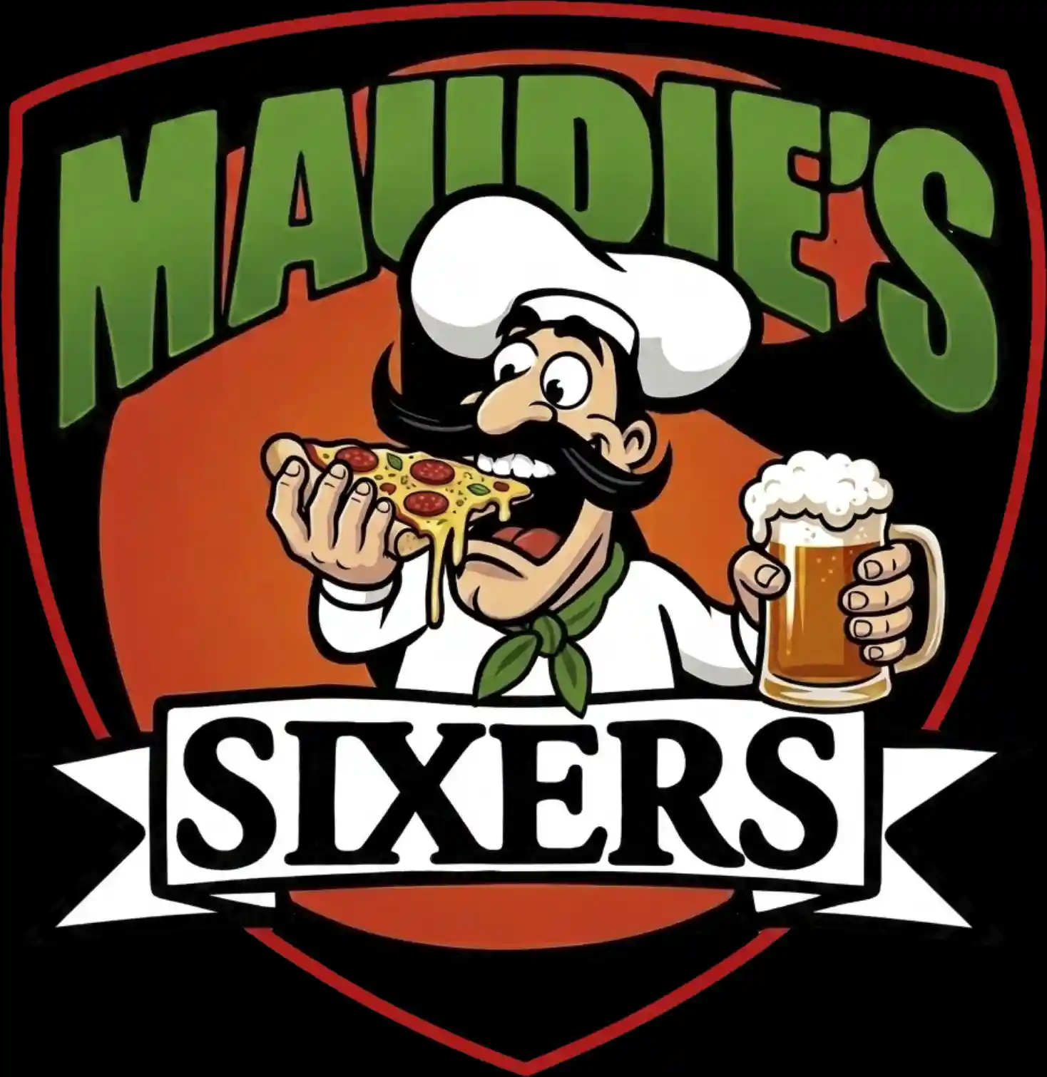 Maudie's Sixers logo