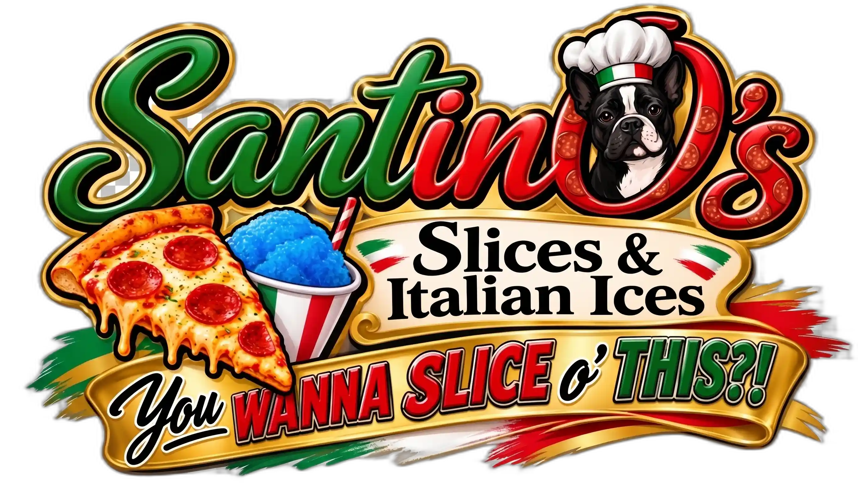 Santino's Slices & Italian Ices logo