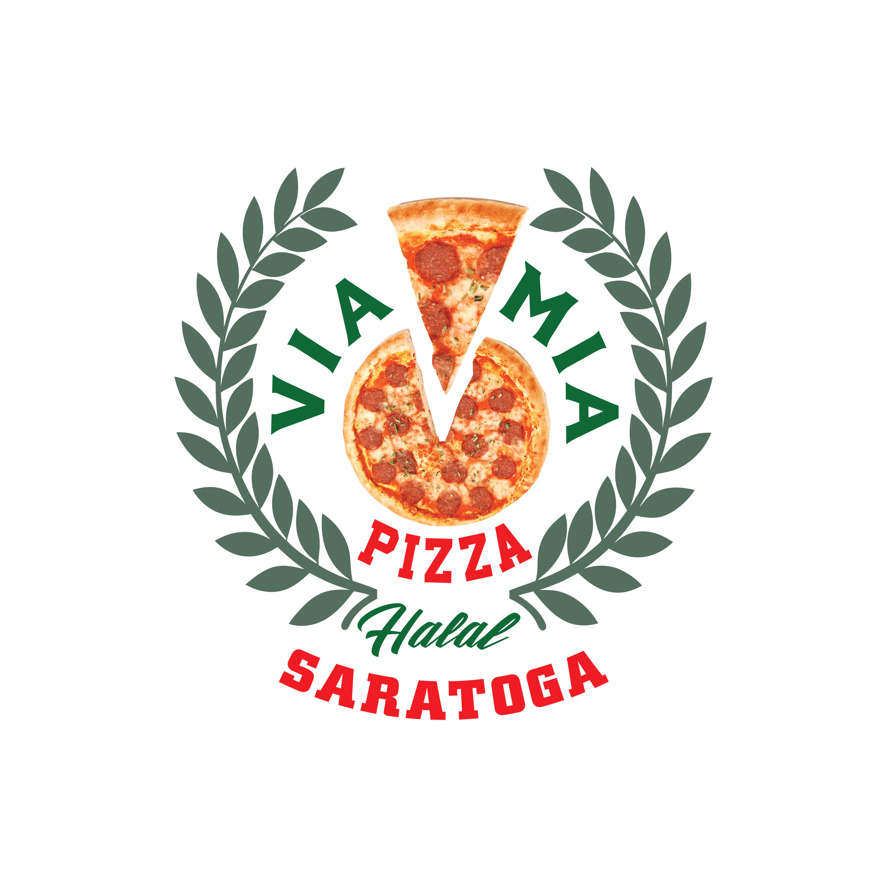 Via Mia Pizza (Saratoga) Logo