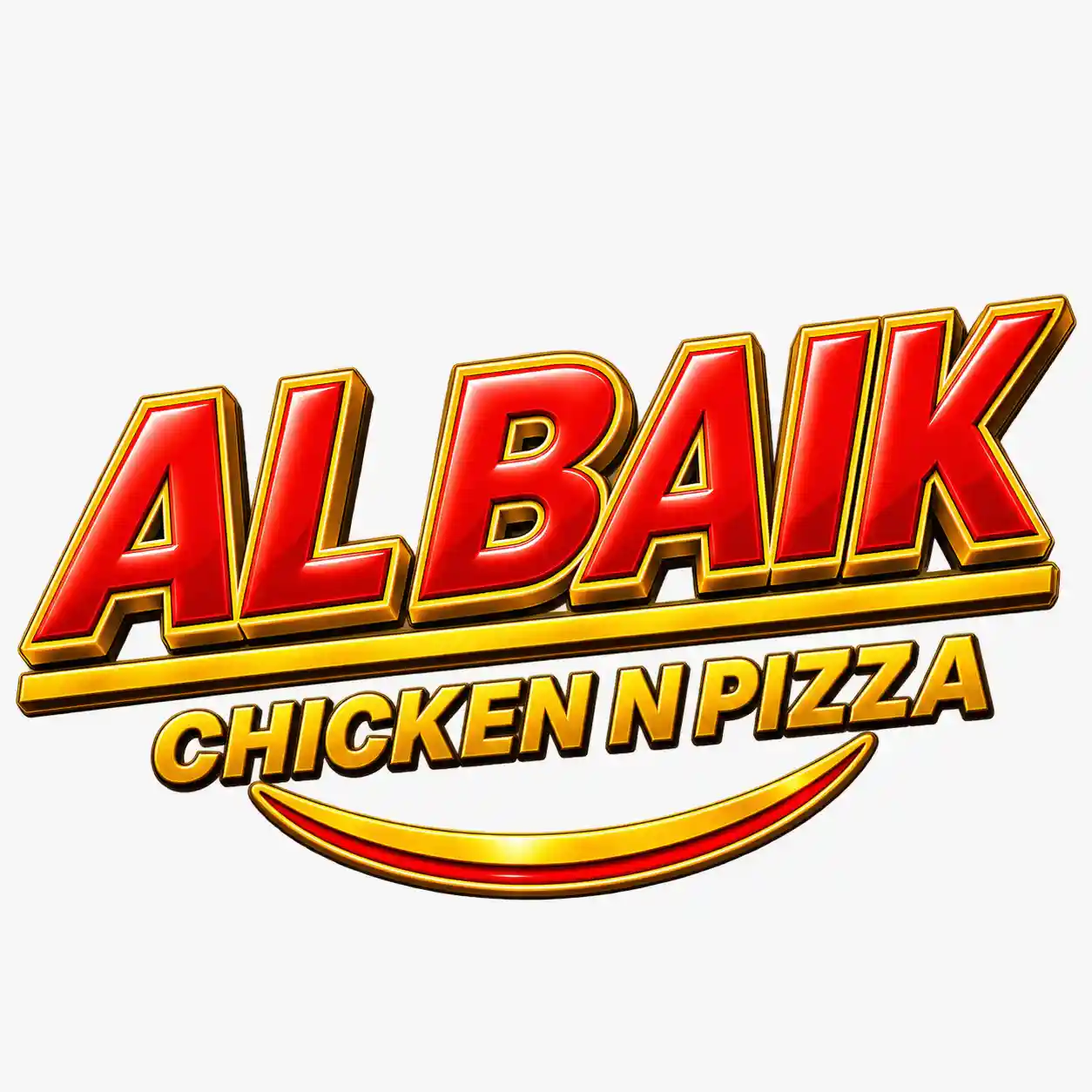 Albaik Chicken N Pizza logo