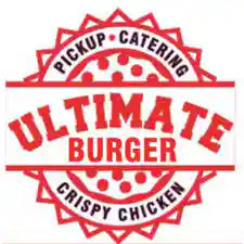 Ultimate burger and chicken logo