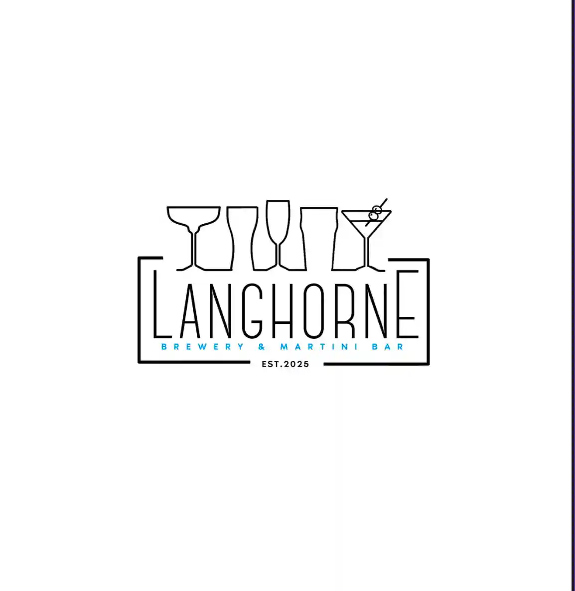 The Langhorne Brewery & Martini Bar logo